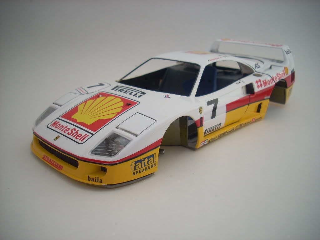 ferrari f40 shell